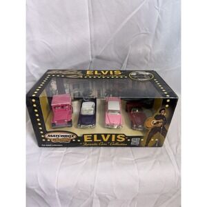 Vintage 2001 Matchbox Collectibles Elvis Presley Favorite Cars Collection NIB